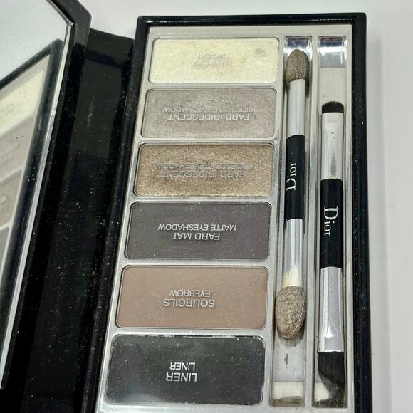 CHRISTIAN DIOR Jazzclub Total Eyelook Makeup Clutch 001 SMOKY JAZZ shadow liner - Picture 3 of 5